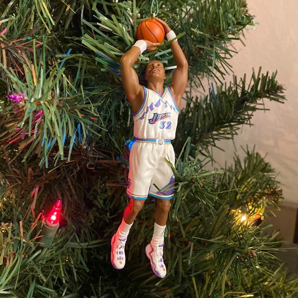 Hallmark Other - Hallmark NBA Collector’s Series Karl Malone “Hoop Stars” Ornament